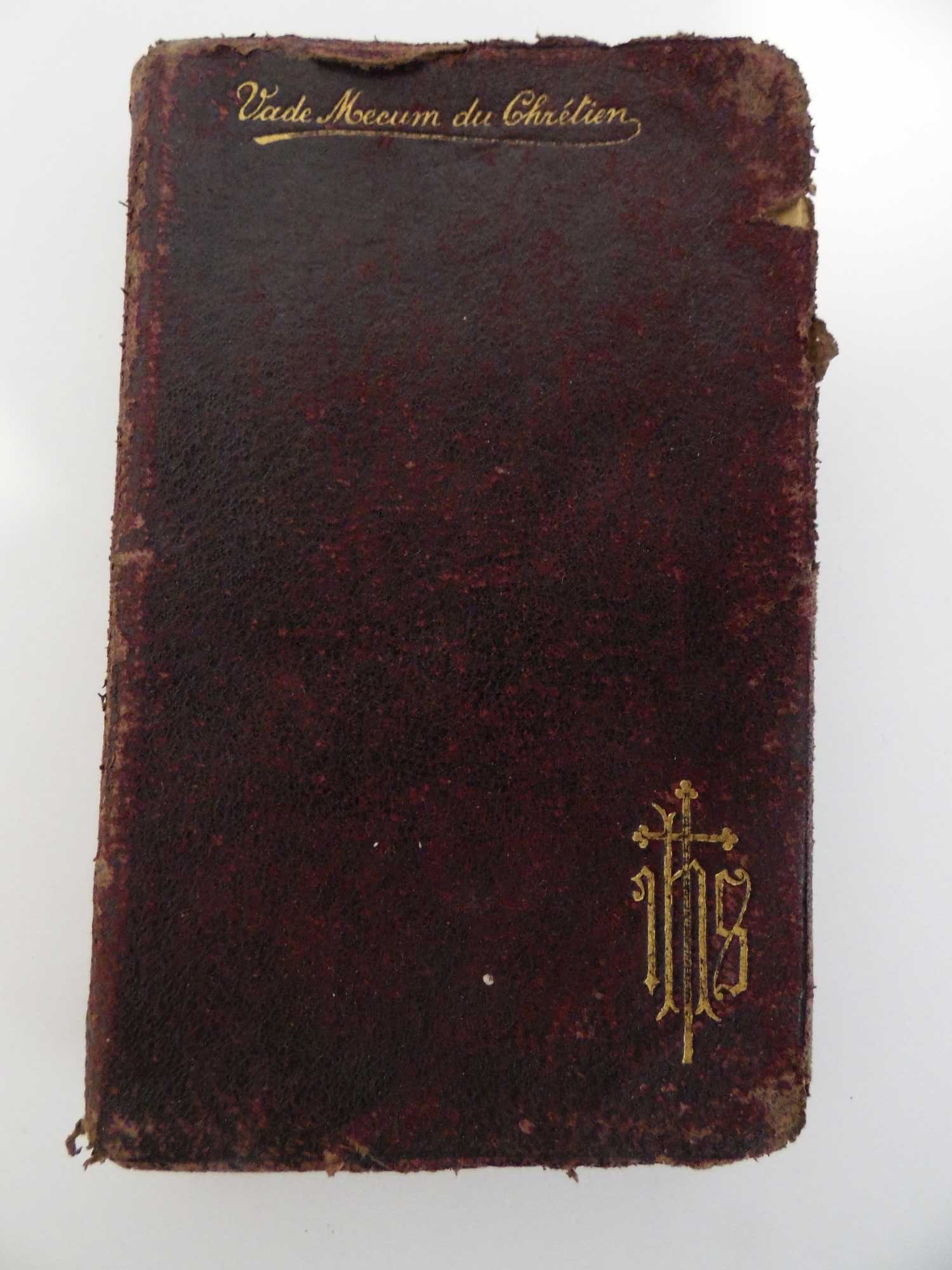 Livro Vade Mecum Du Chretien 1904