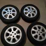 Opel Astra G - felgi aluminiowe wraz z oponami letnimi R15