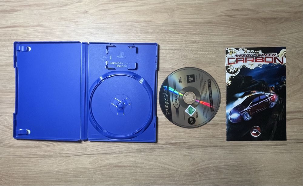 Диск Ps2»Need for speed carbon» ЛИЦЕНЗИЯ в издании PLATINUM