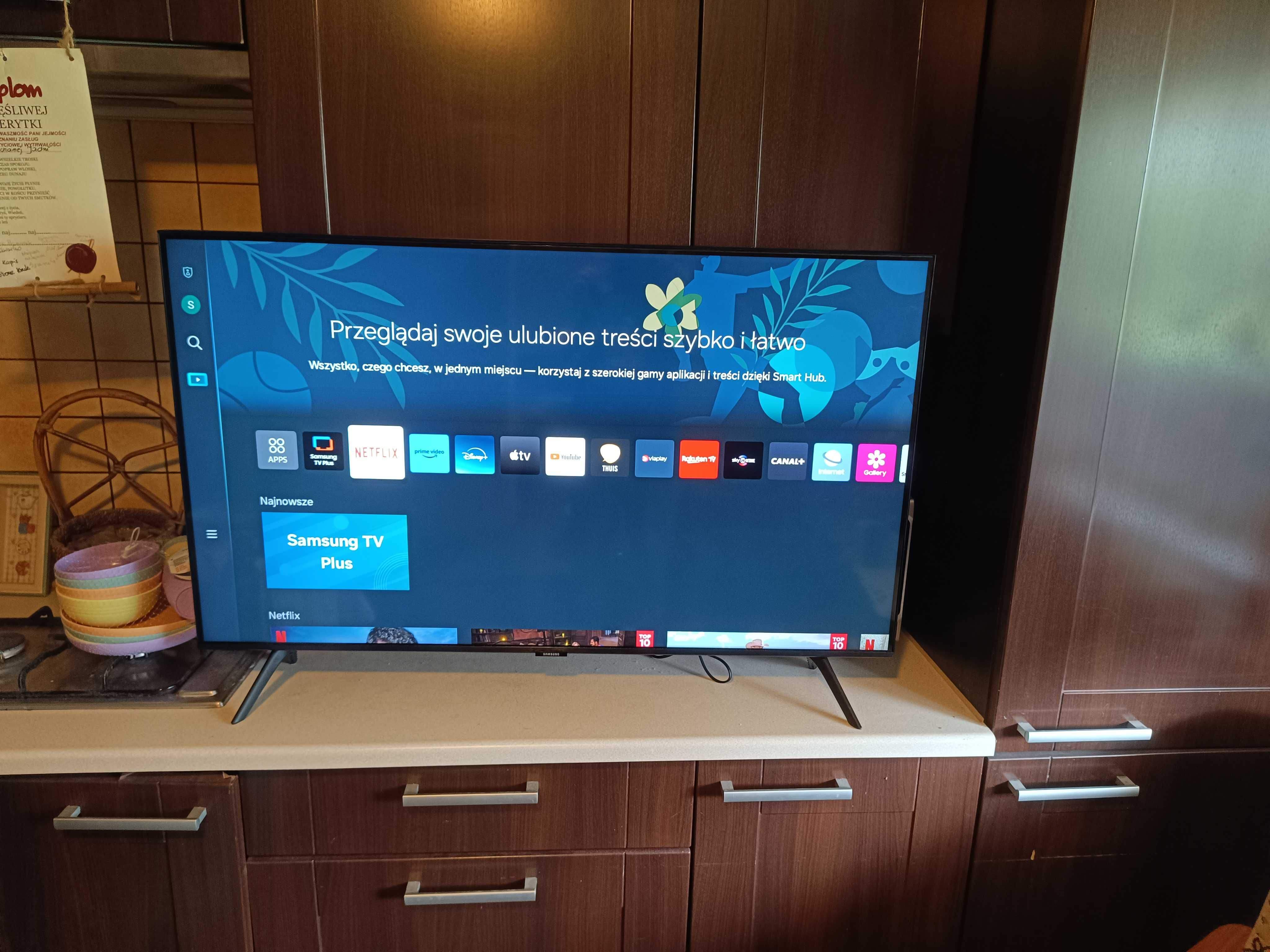 Telewizor Samsung QE50Q67T - 50 cali, 4K QLED - 2020 uzywany