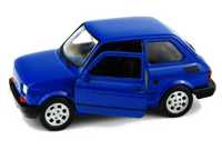 Fiat 126p model WELLY PRL 1:34 maluch niebieski