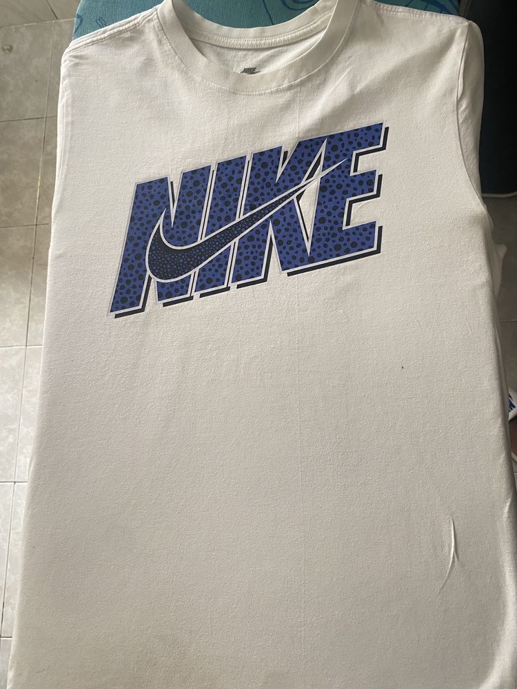 Camisa nk branca com estampa