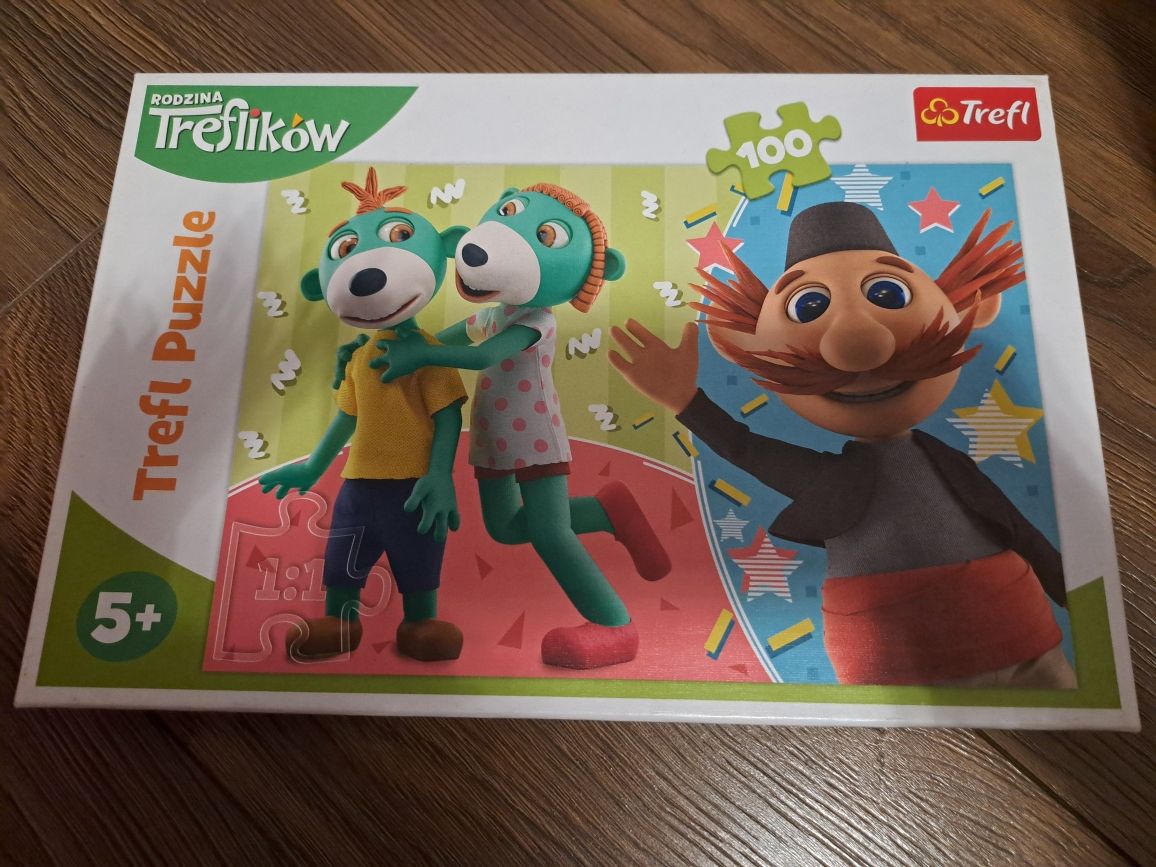 Mega paka puzzle czuczu clementoni tref violetta miasteczko koci domek