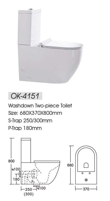 Kompakt WC GEBERIT seria CATANI super jakość deska UF