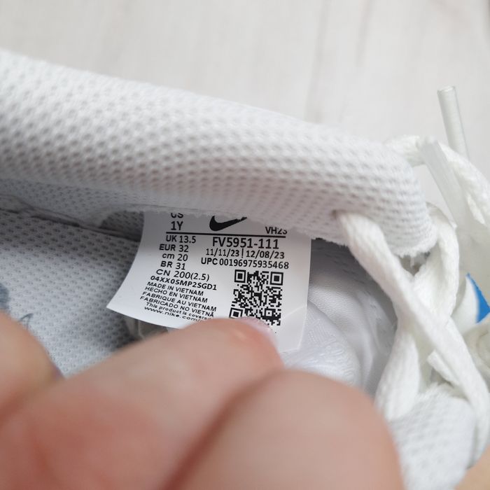 Кросівки дитячі Nike Air Force 1 Le Gs White FV5951-111