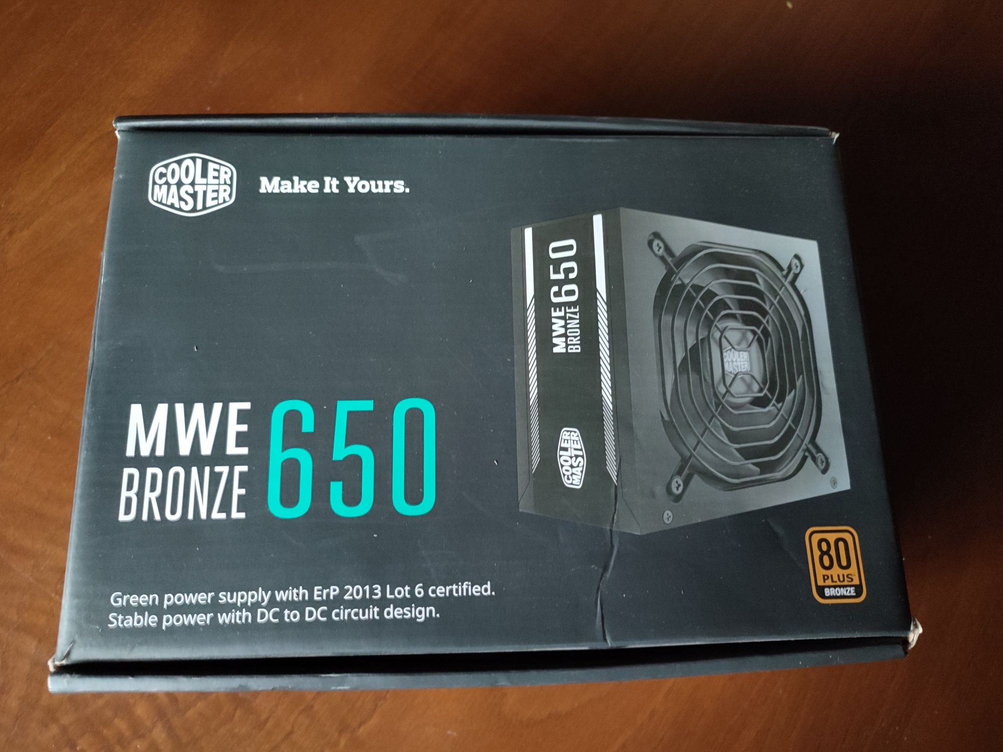 Fonte alimentação MWE Bronze 650