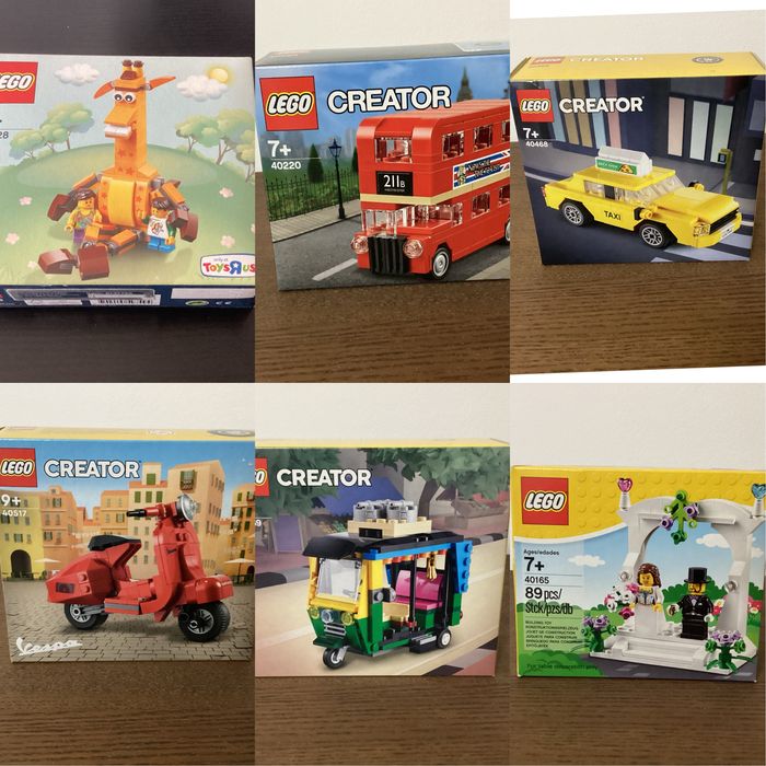 LEGO 40165/40220/40228/40468/40469/40517