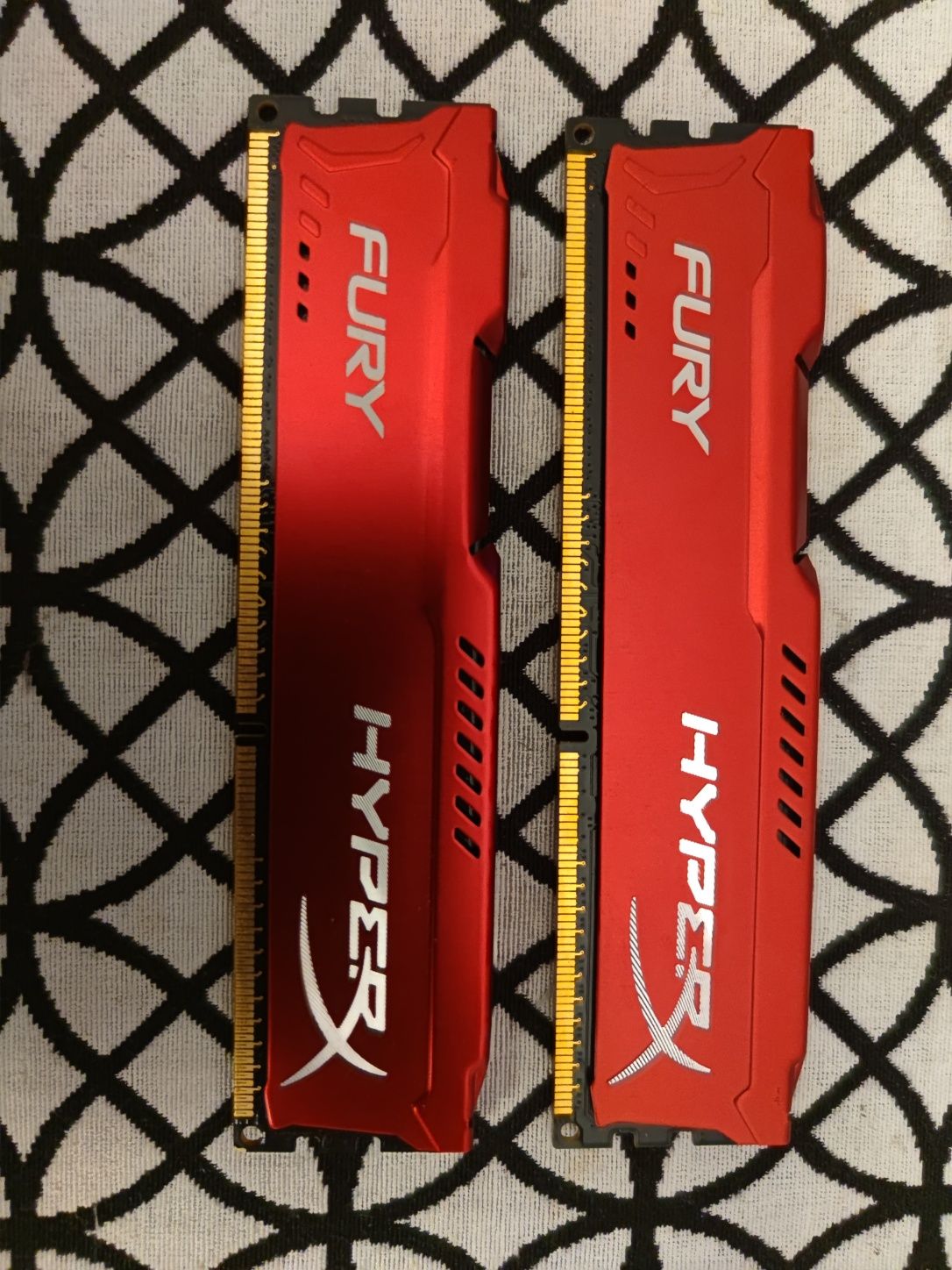 Pamięci RAM HyperX Fury DDR3 2 x 4GB 1600MHz CL10 HX316C10FR/4