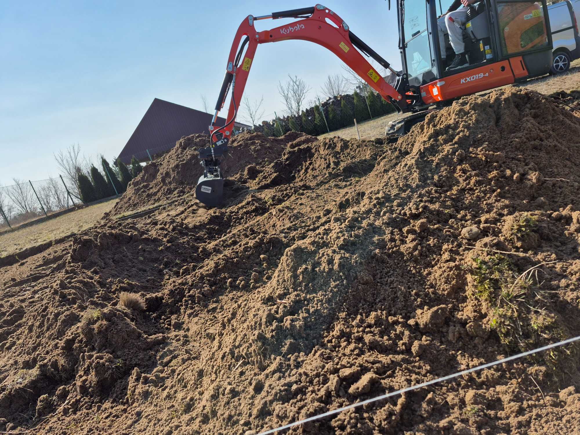 Usługi Mini Koparką Kubota - konin i okolice