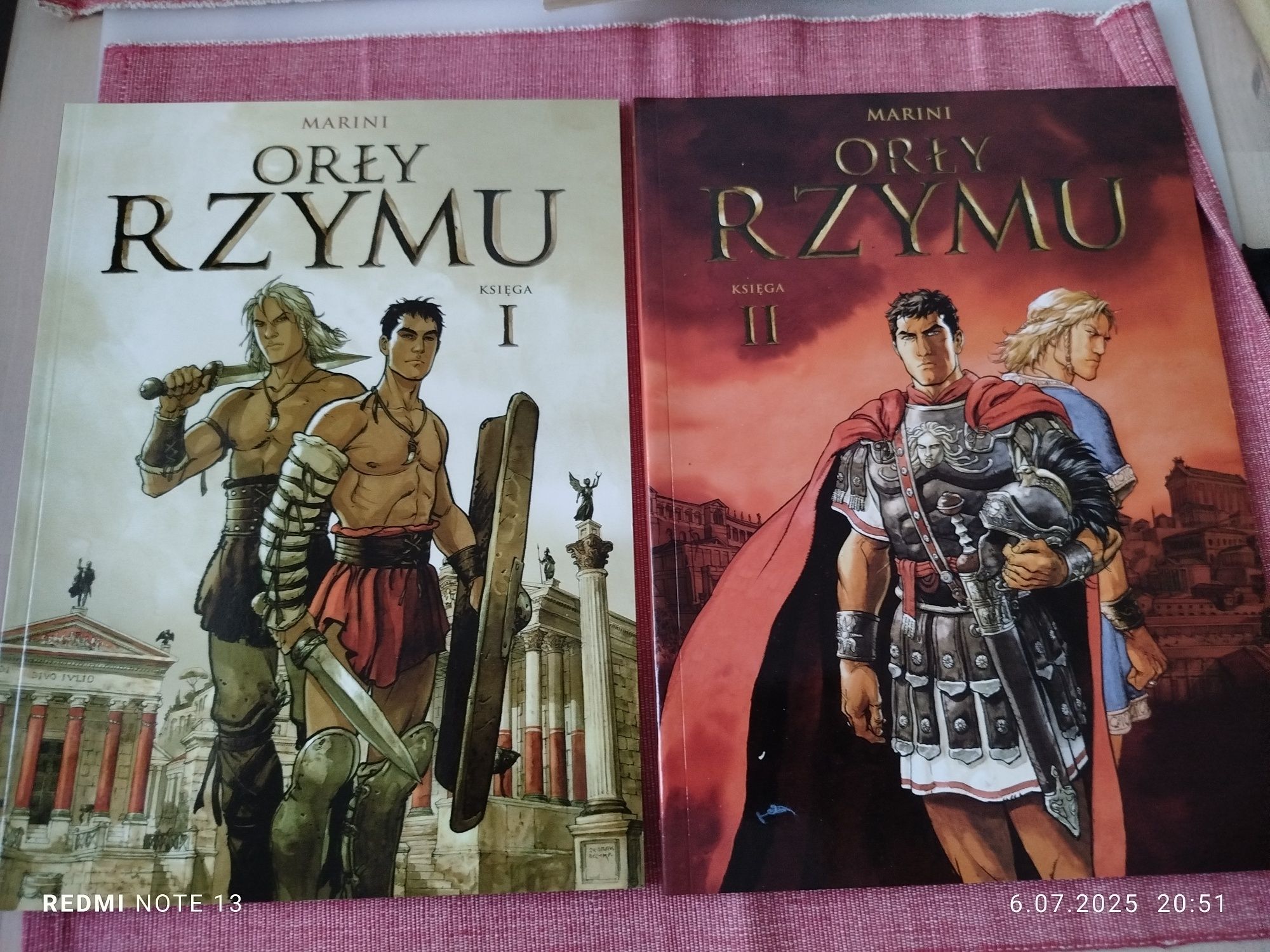 Orły Rzymu t. I-II komiks