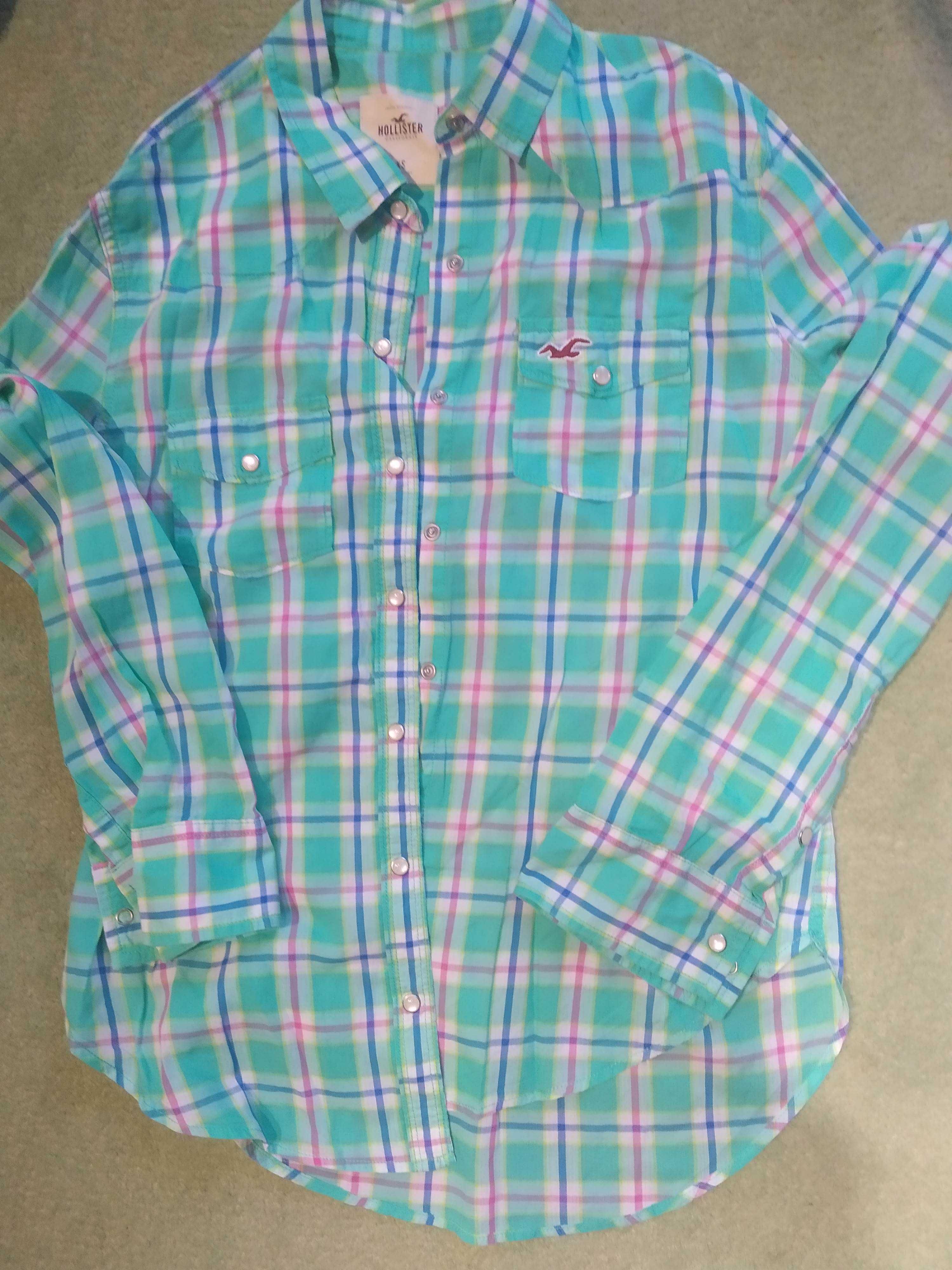koszule - bluzki Hollister i H&M rozm.158