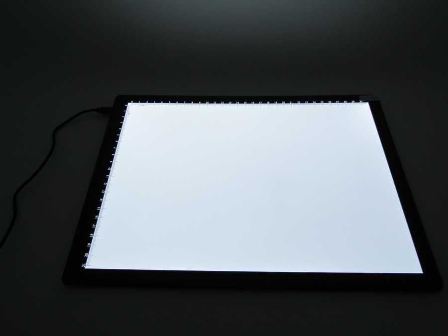 Mesa de Luz em Led - PAD de LUZ com USB - NOVA - A4 - Desenho Design