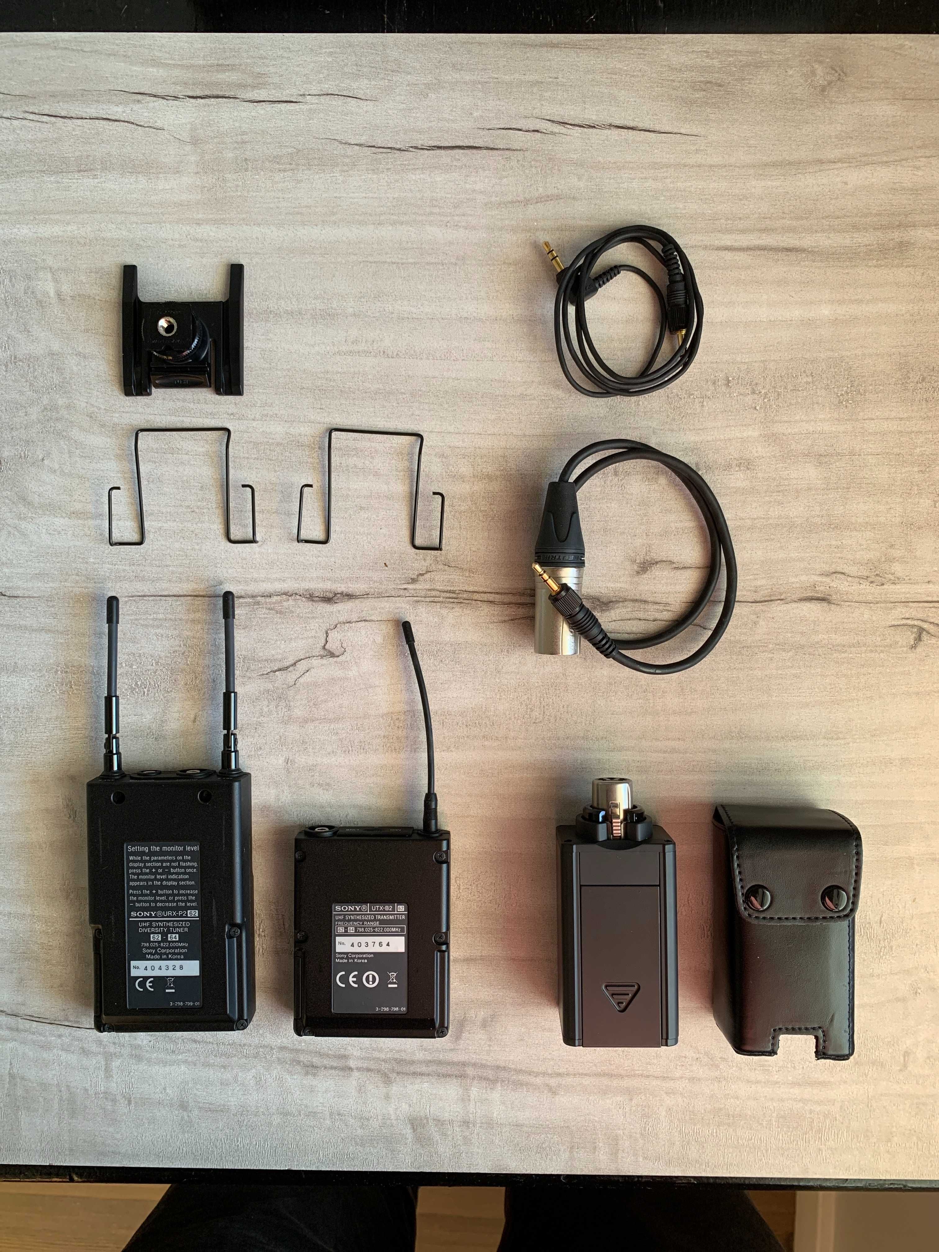 Sony UWP-V6 // K62 Wireless Pack // UHF Wireless Microphone Pack