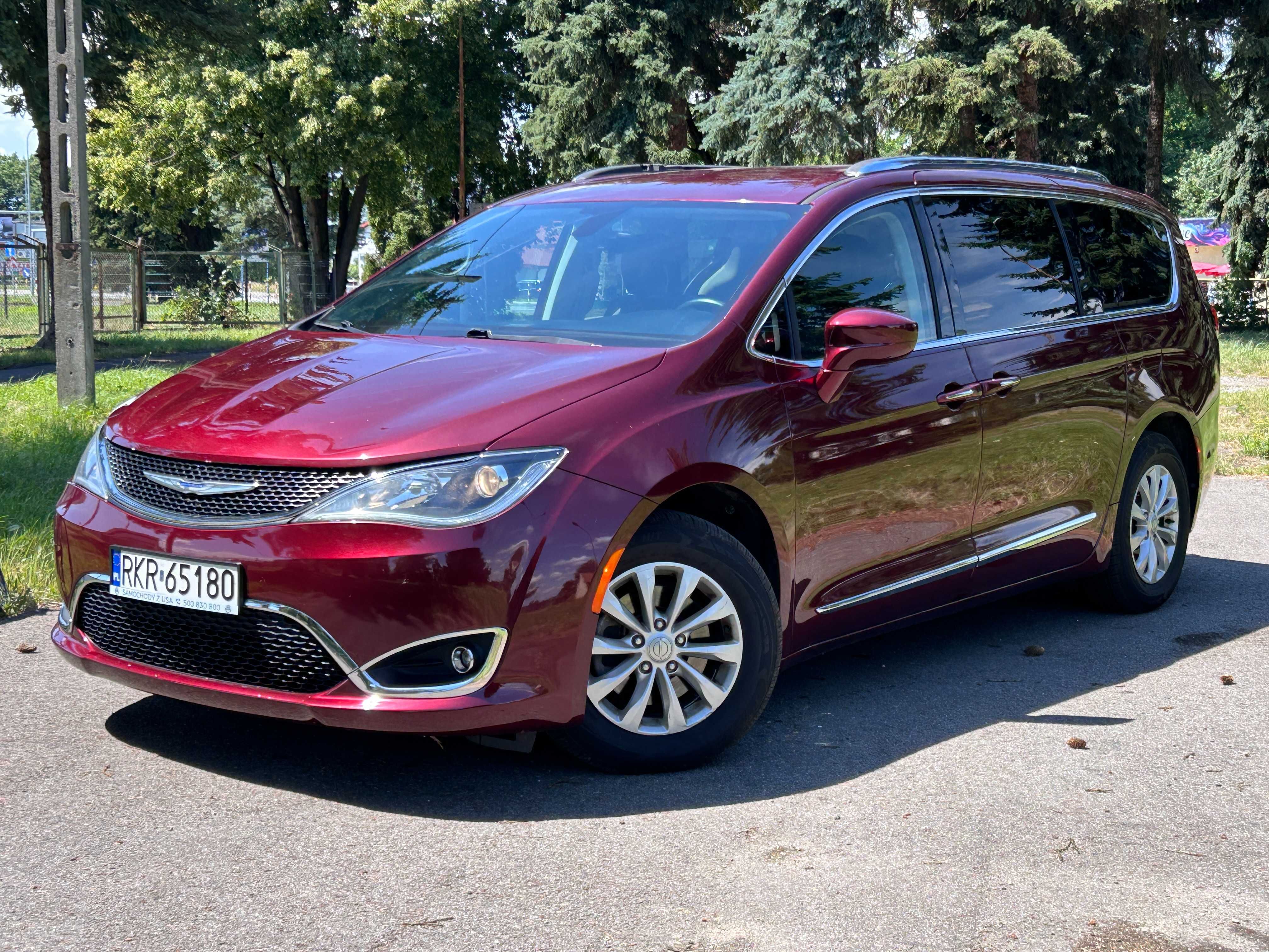 Chrysler Pacifica*8 Osobowy*Skóra*Kamera Cofania*Podgrzewane Fotele*