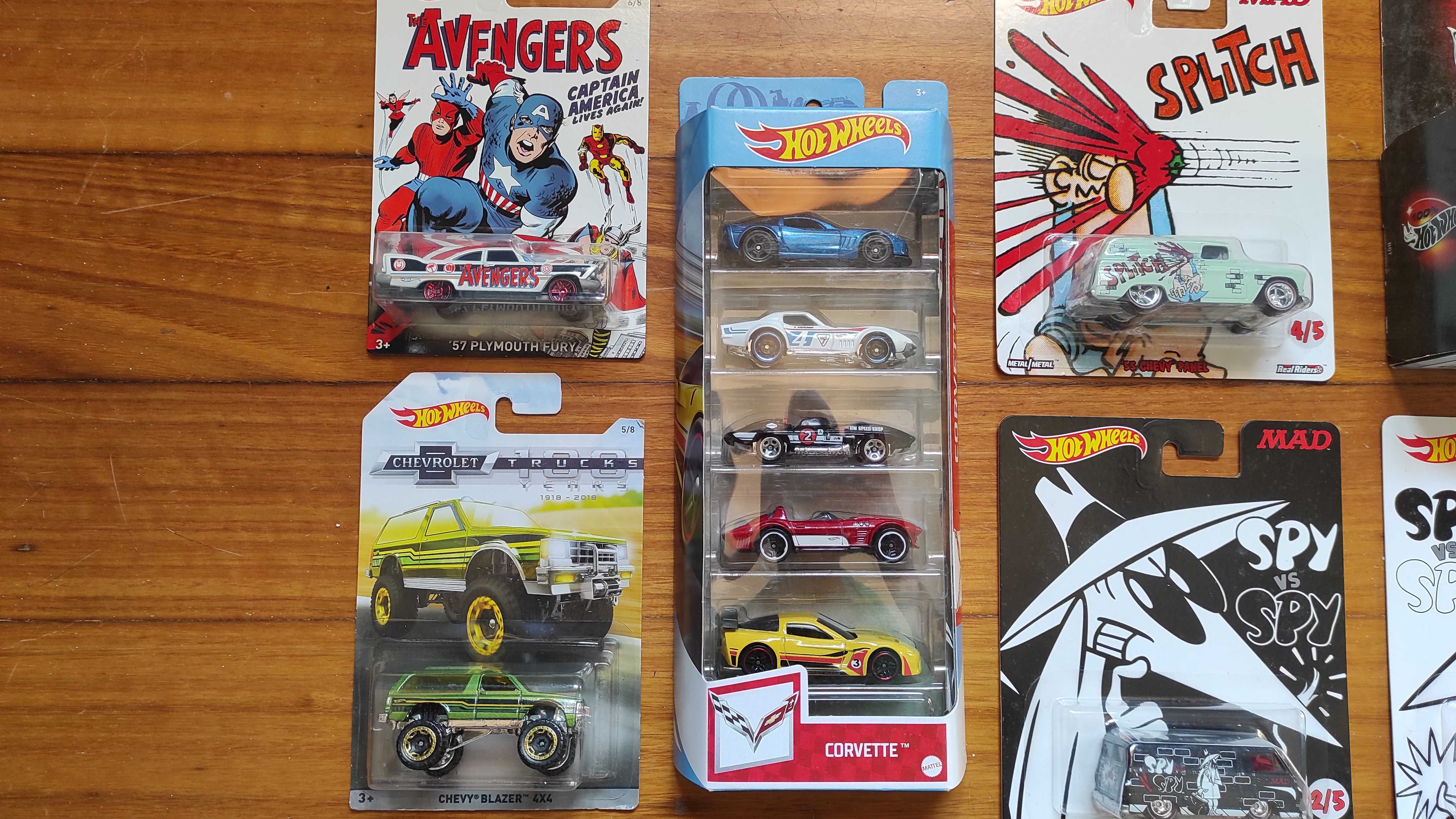Hot Wheels Edições Especiais + Packs