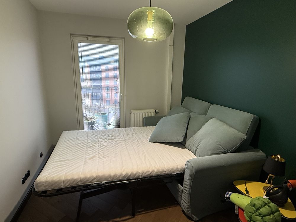 Sofa Ikea Gronlid ze stelarzem i materacem Najlepsza Cena, jak Nowa