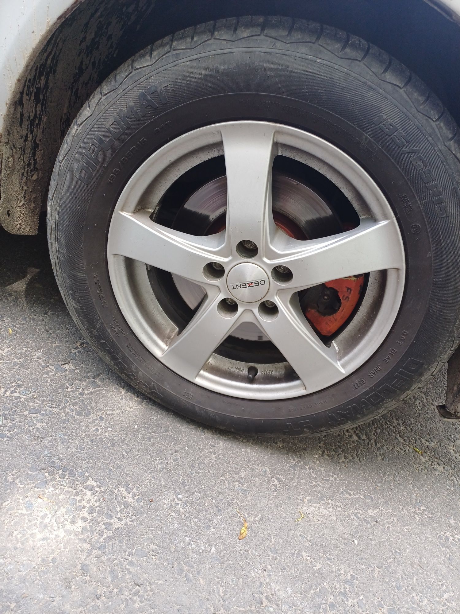 Koła letnie alufelgi DEZENT 5x100 vw audi skoda