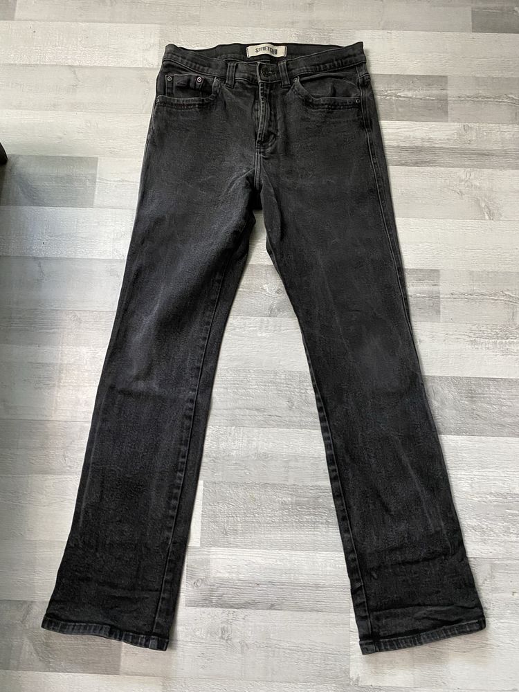 Spodnie dżinsowe z szerokimi nogawkami W33 L32 Stretch C&A M L