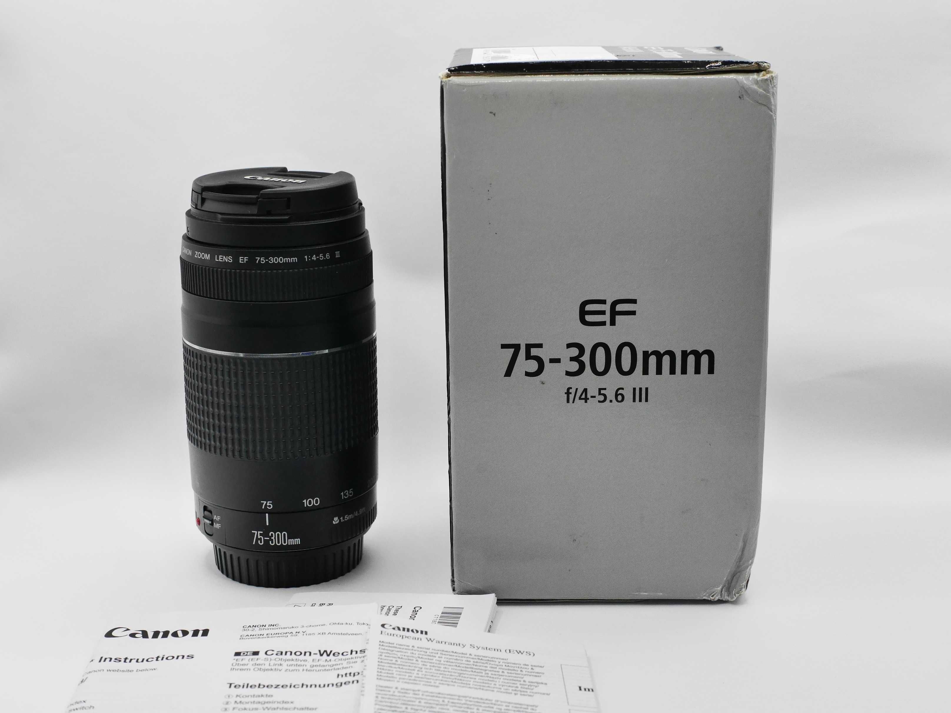 Canon Zoom Lens EF 75-300mm 4-5,6 III EF-S