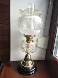 Angielska wiktoriańska lampa naftowa nr 881