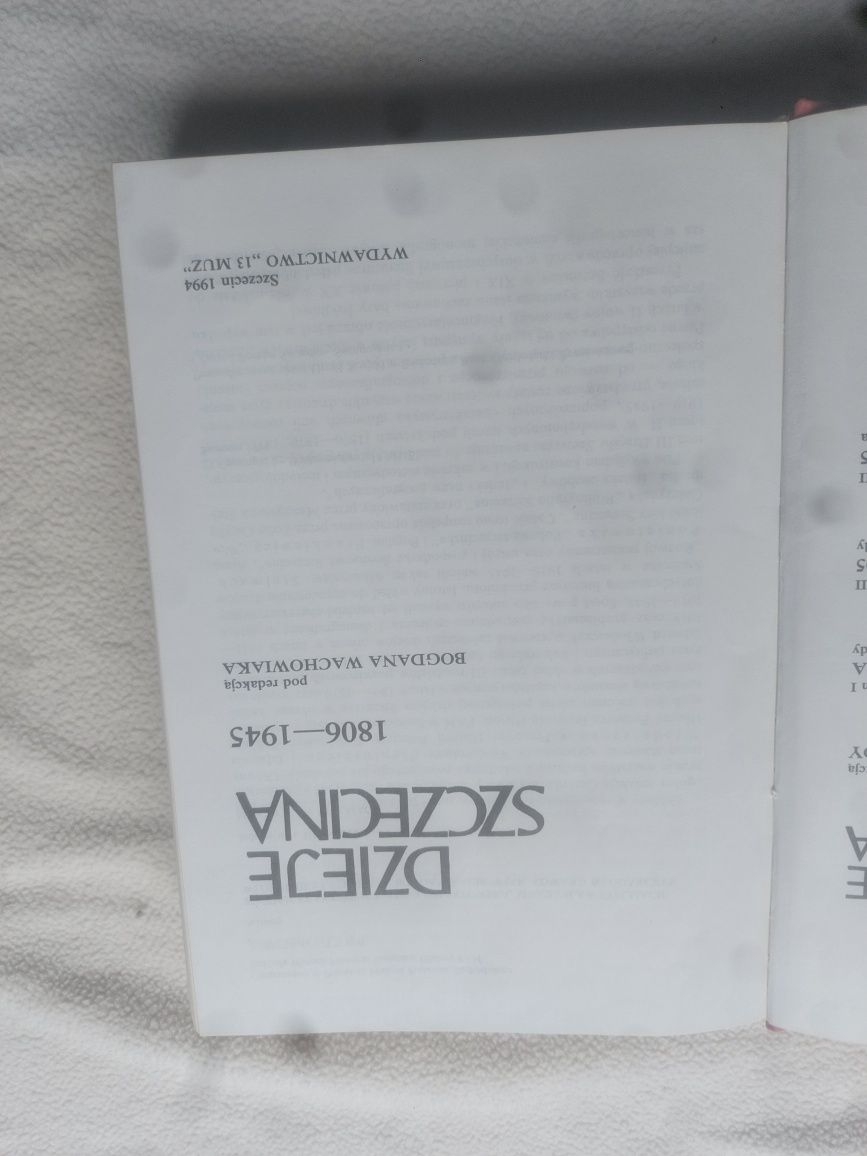 Dzieje szczecina tom 2 i 3 oraz Zamek ksiązecy w Szczecinie