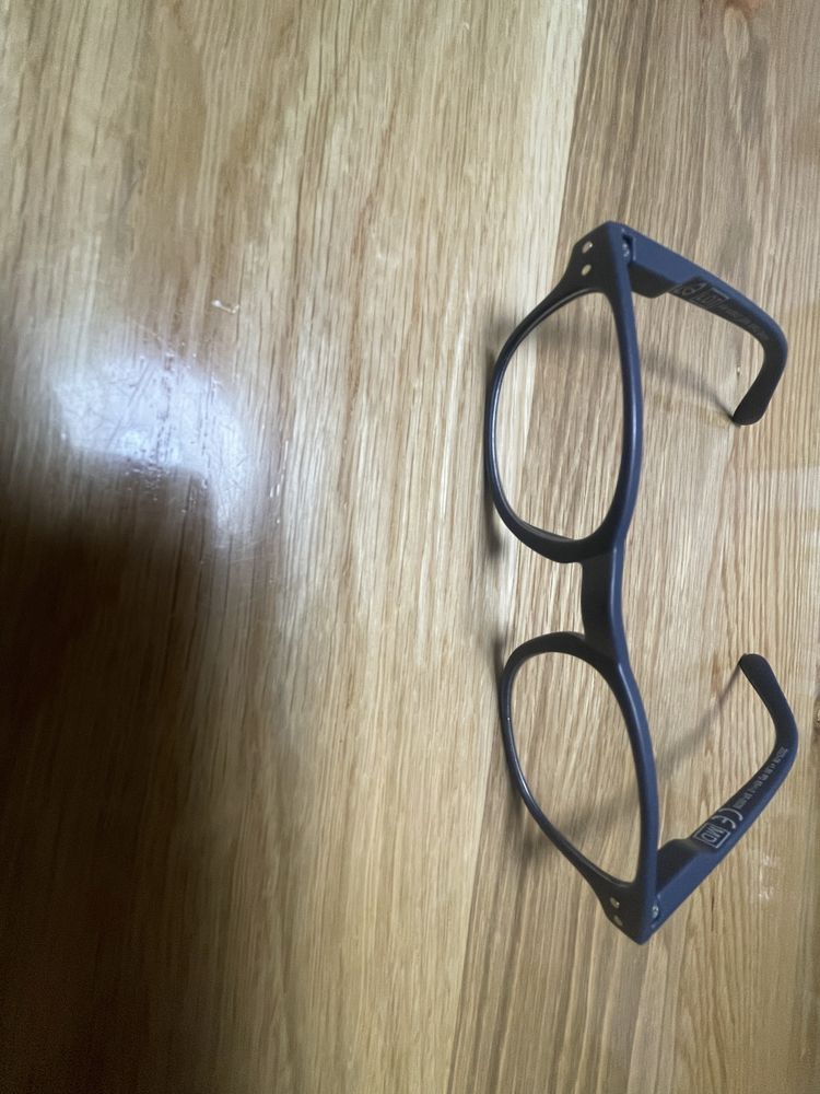 Okulary 1,5 plus granatowe, nowe