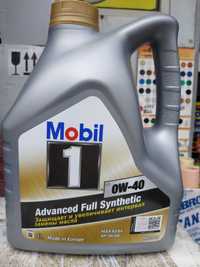 MOBIL 1 Advanced FULL-Synthetic 0W40 USA (4л/5л). Моторное масло.