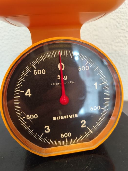 Waga space age vintage retro prl lata 70