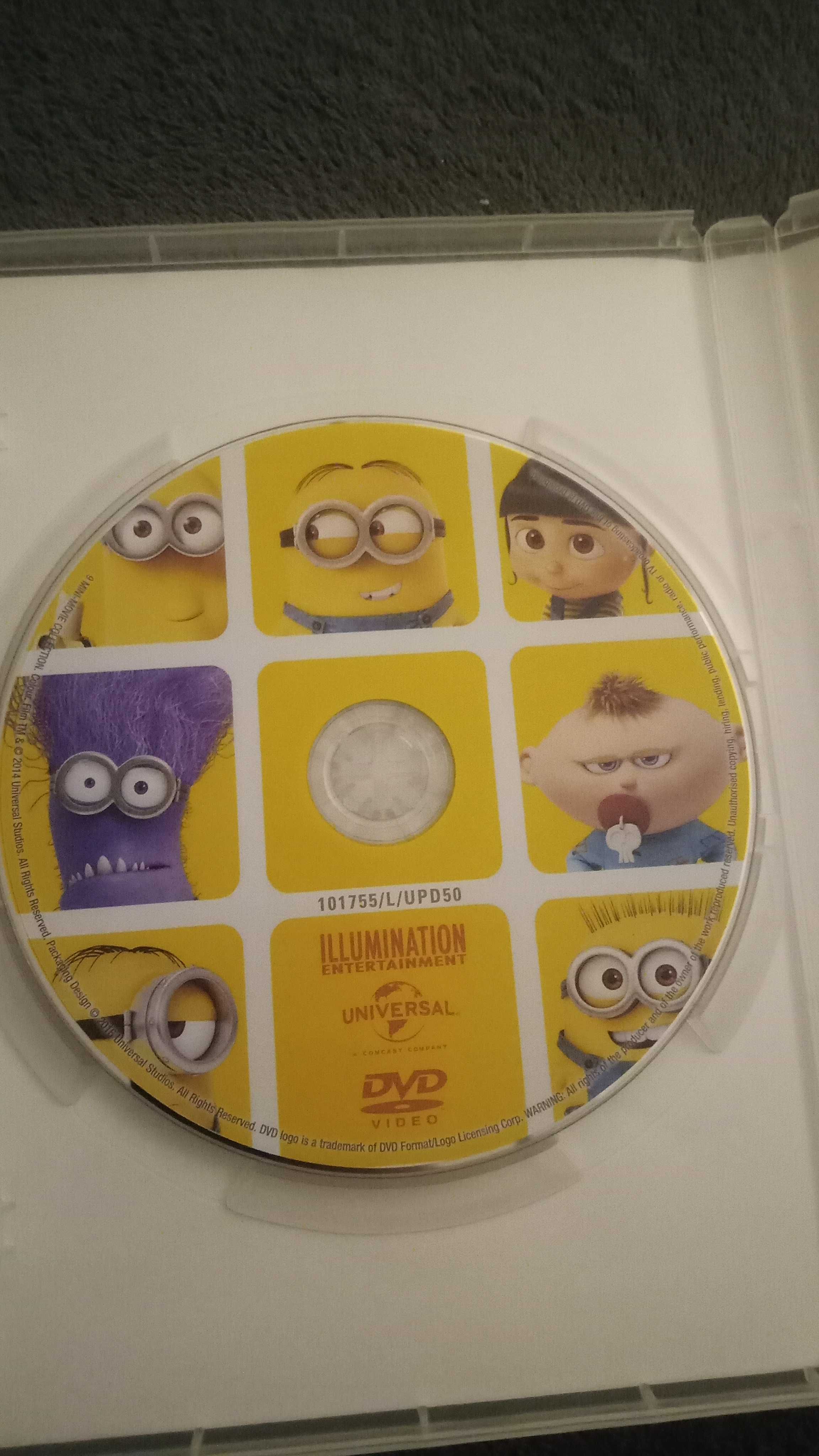 Film Mini Minionki Kolekcja zwariowanych 9 mini filmików płyta DVD