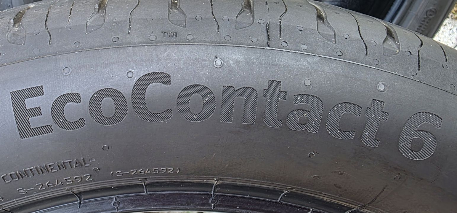 Continental EcoContact 6 215/50R17V XL produkcja 2025, pierwszy montaż
