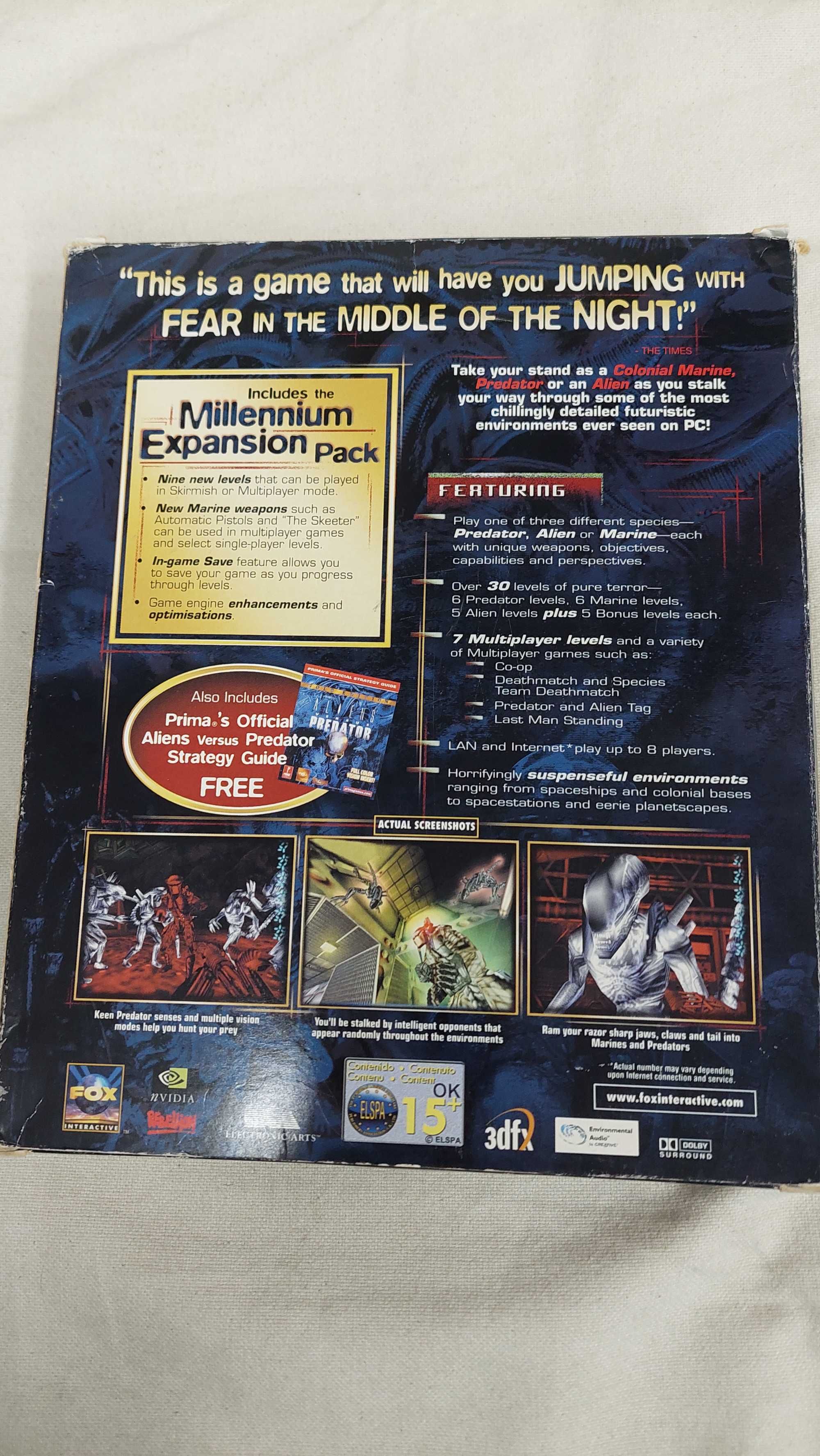 Aliens Versus Predator Gold Edition - PC Big Box + poradnik