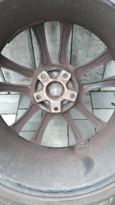 R 20 5x130 ET 60 alufelgi czarne felgi  porche