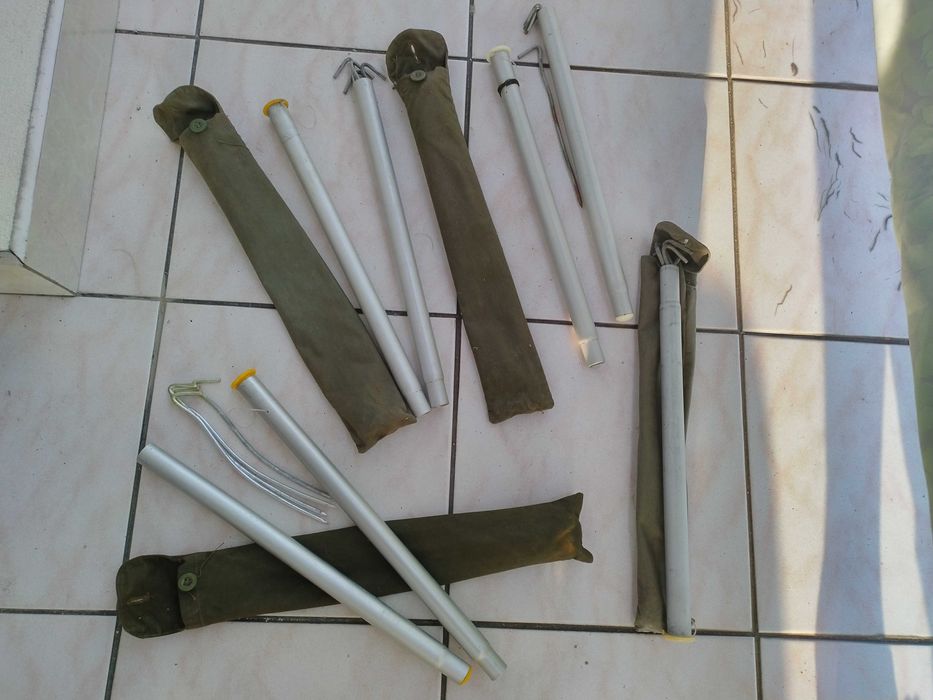 stelaże wraz ze szpilkami na pałatki LWP