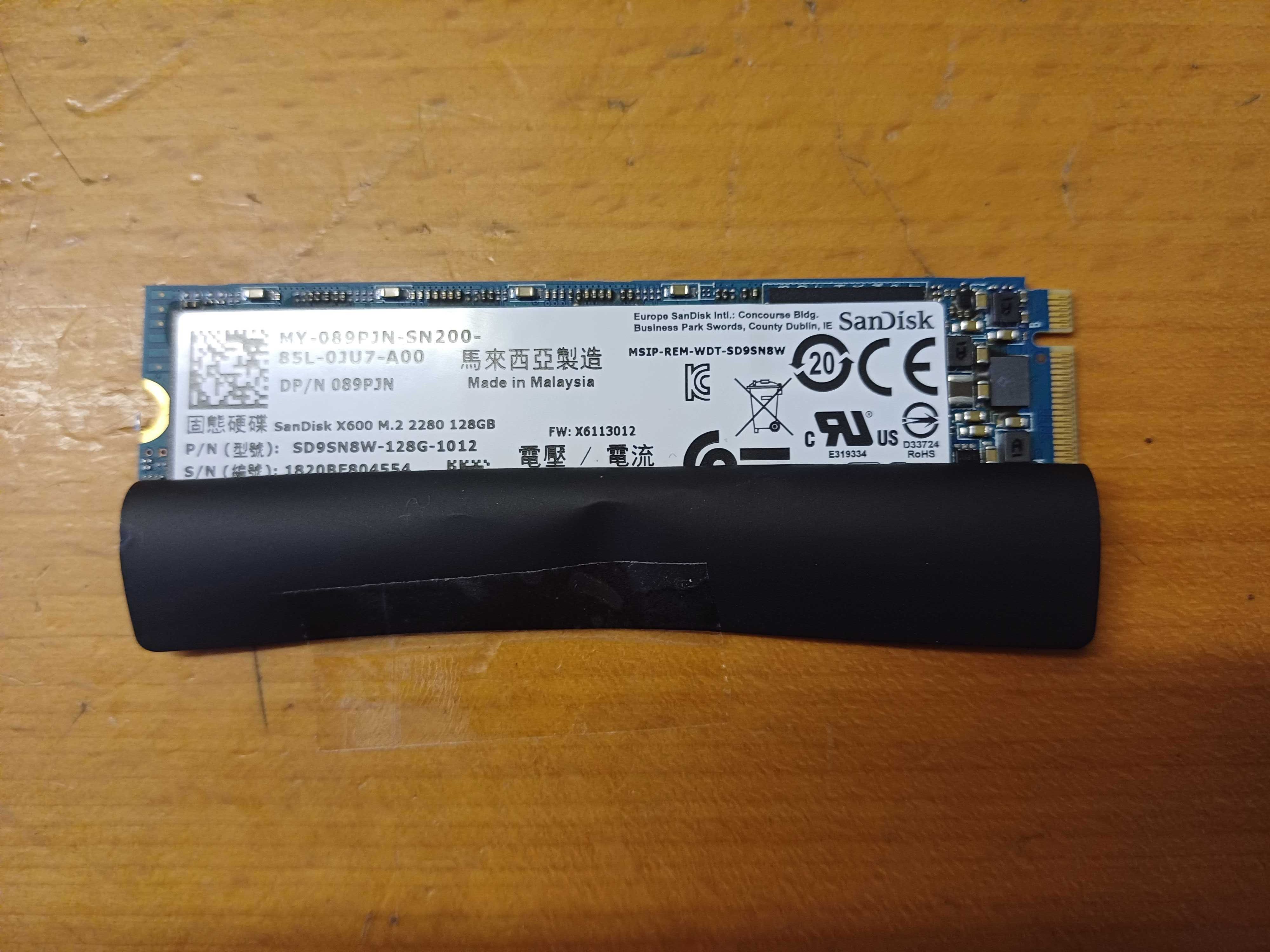 SanDisk X600 M2 128GB