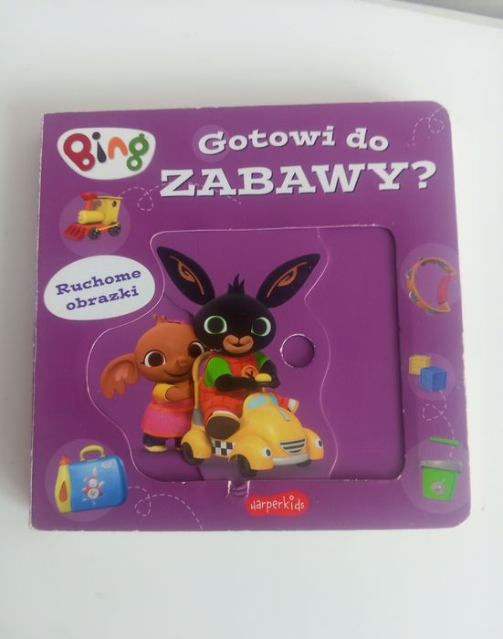 Książeczka z otwieranymi okienkami Bing