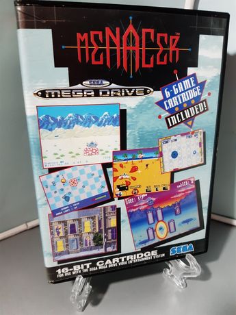 Menacer 6-Game Cartridge (Sega Mega Drive, PAL, 1992)