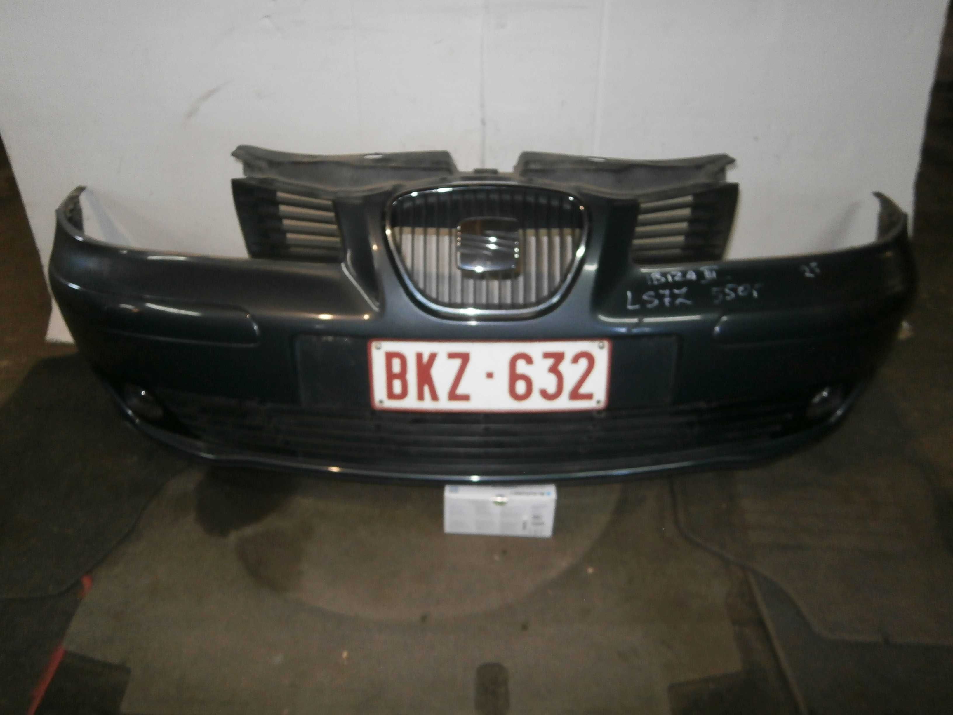 seat ibiza III zderzak przedni szary LS7Z