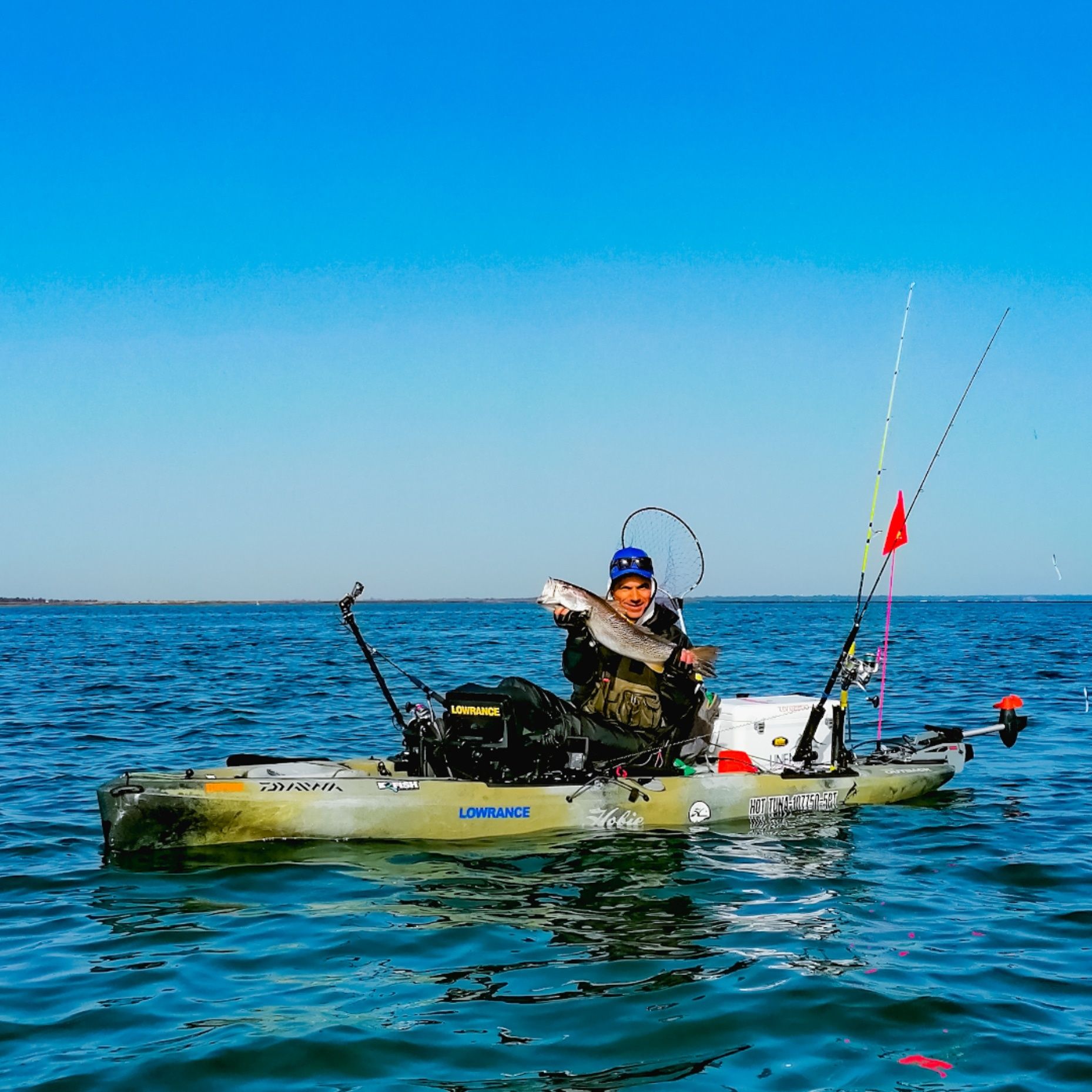 Kayak Hobie Outback + motor Torqueedo 403 AC