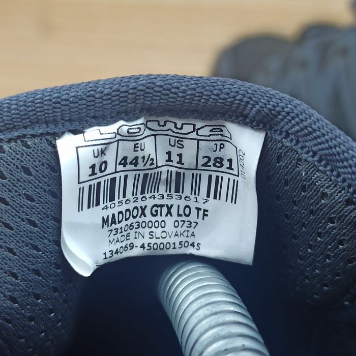 Кросівки Lowa Maddox Gore-Tex Lo TF Розмір 44,5 (28,5 см.)