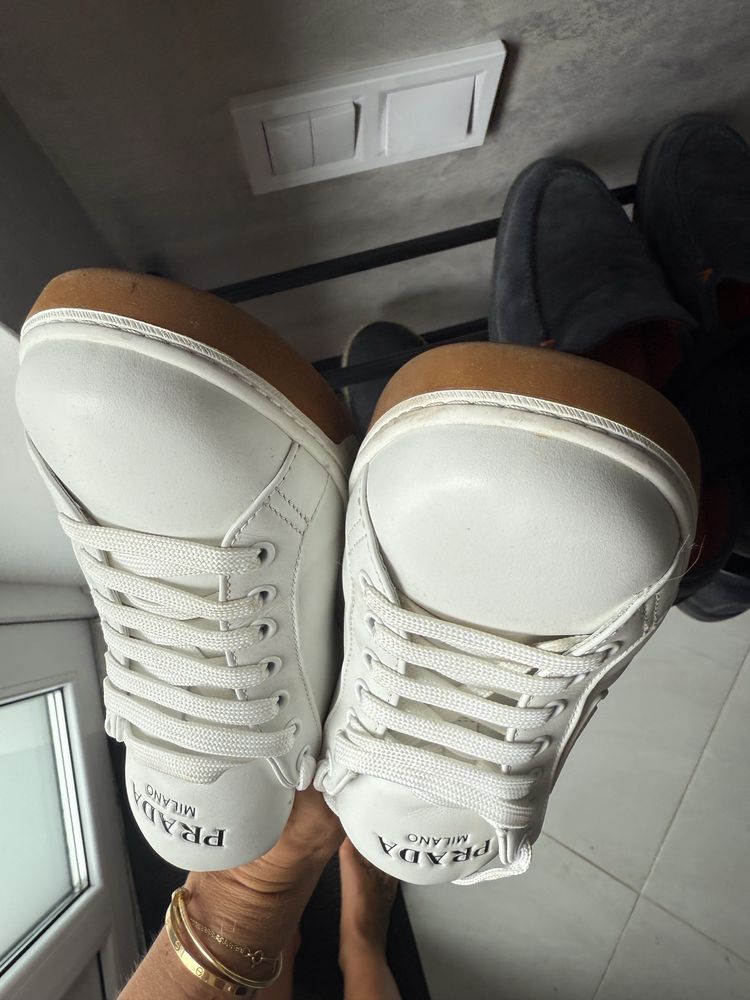 Кеди prada оригинал чек 42.5