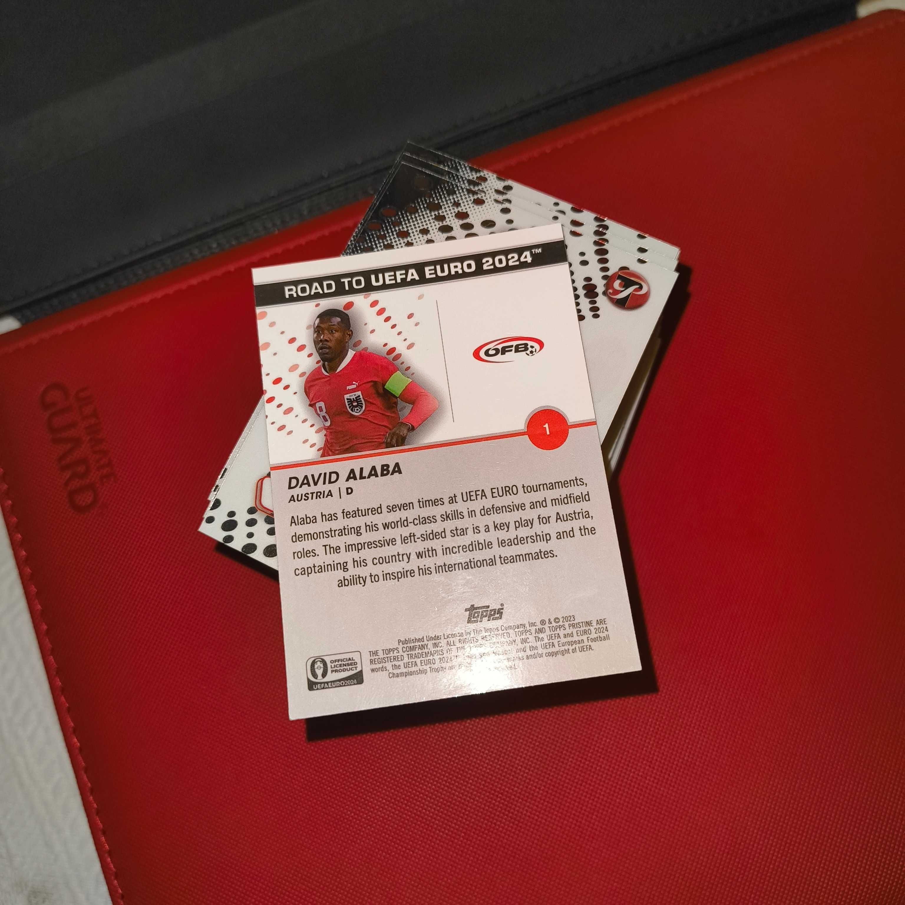 85 Cartas Topps Pristine Euro 2024