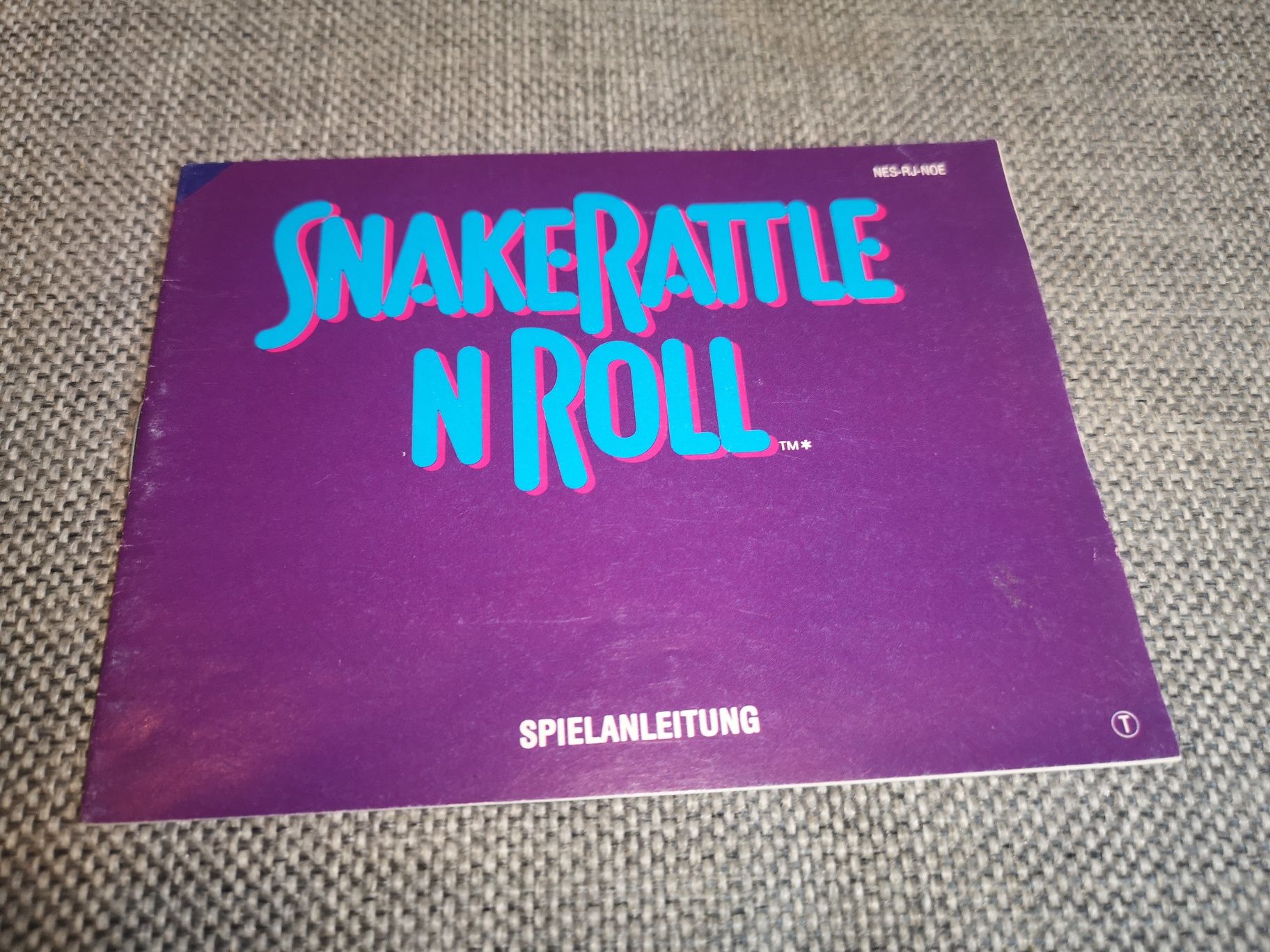 Snake Rattle n Roll NES Nintendo gra PAL ANG (oryginał testowany)