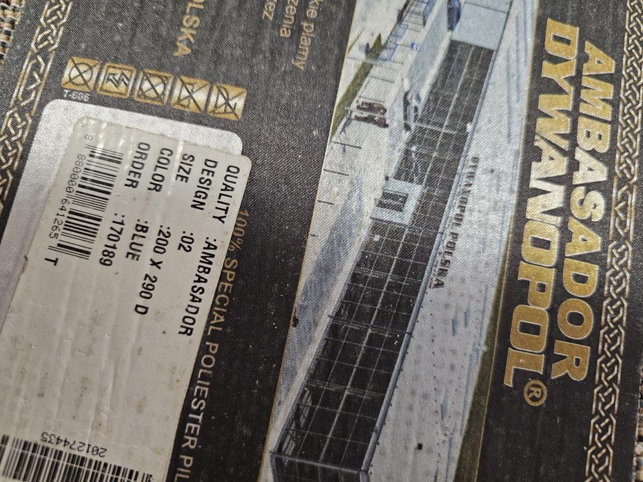 Duży dywan do salonu 200cm x 290cm Dywanpol indyjski retro