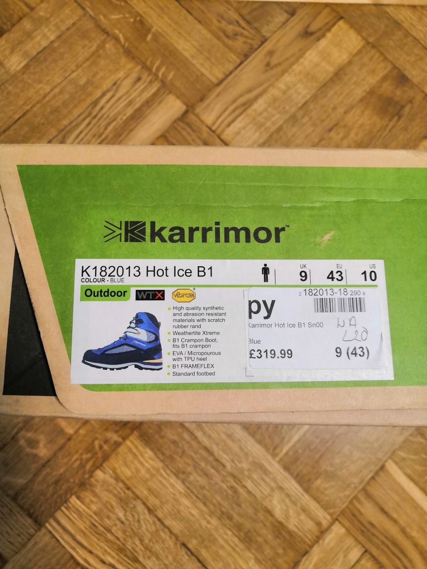 Черевики чоловічі  karrimor hot Ice B1