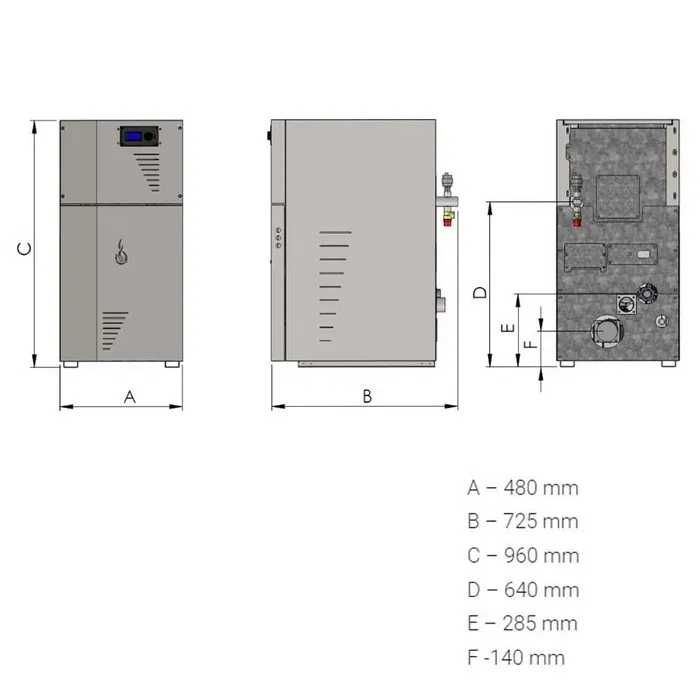 KOCIOŁ NA PELLET KOZLUSAN Lidia Compact Mini 10 KB-900101