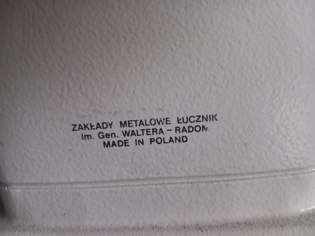 Maszyna do szycia Łucznik 877 sprawna + skórzana torba