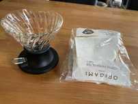 Dripper Hario Immersion Switch 02 + 100 filtrów Cafec Origami