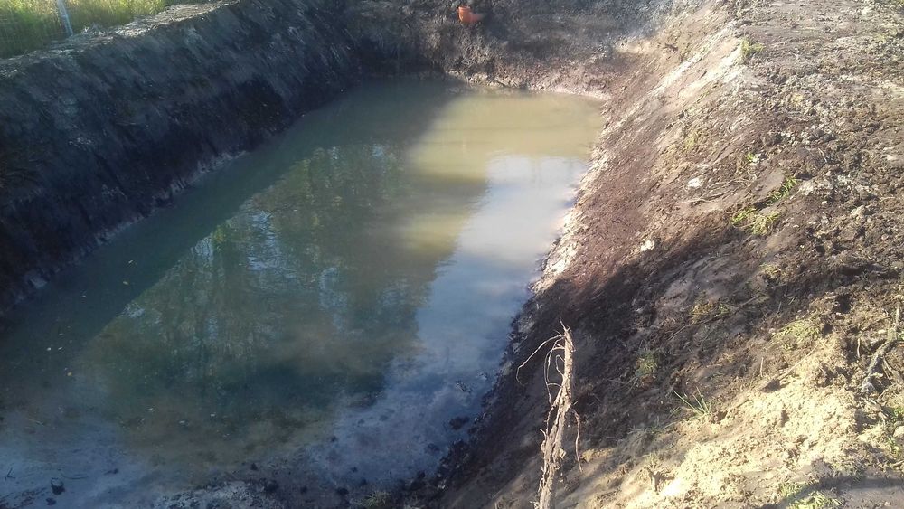 Usługi koparką prace ziemne