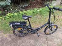 Rower elektryczny WAYSCRAL TAKEAWAY E100 koło 20 czarny 250 W