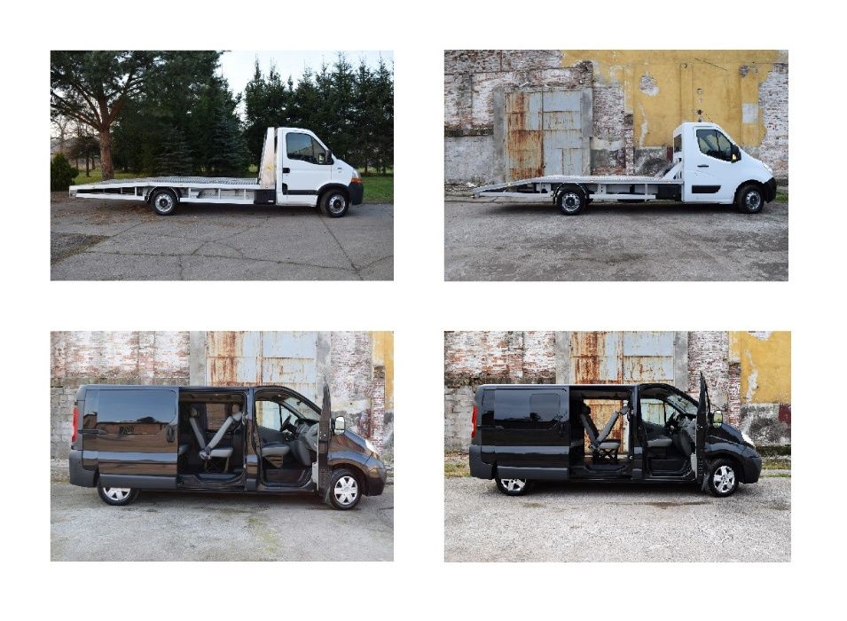 WYPOŻYCZalnia Busów i Autolawet Kat. B TRAFIC LONG Wynajem BUSA